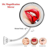 10x Magnifying LED Lighted Makeup Mirror - Soapiesskincare