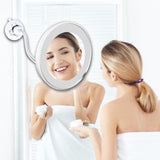 10x Magnifying LED Lighted Makeup Mirror - Soapiesskincare