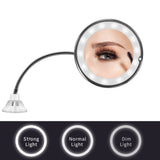 10x Magnifying LED Lighted Makeup Mirror - Soapiesskincare