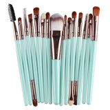 15 Pcs Brush Makeup Kit - Soapiesskincare